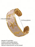 Stainless Steel Enamel Bracelet