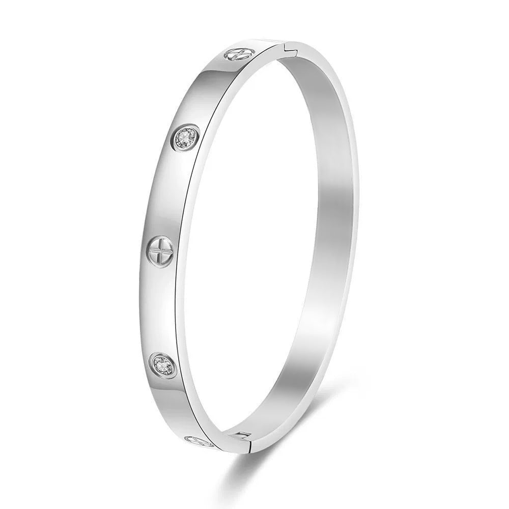 Bracelet with Zircon Decoration