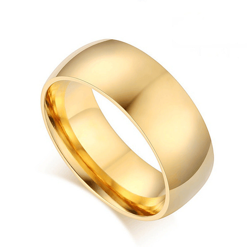 anel simples: gold, silver e rosa gold