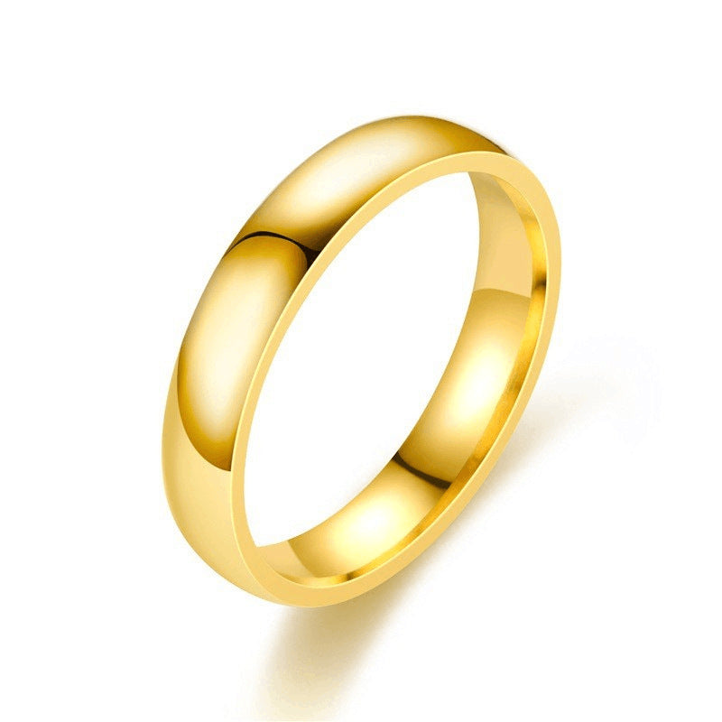 anel simples: gold, silver e rosa gold