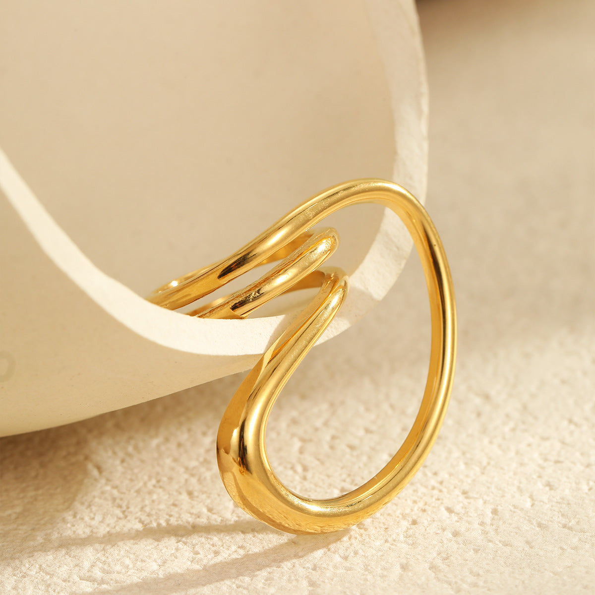 Geometric Women's Ring