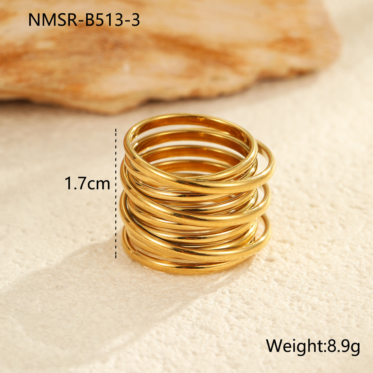 Geometric Women's Ring