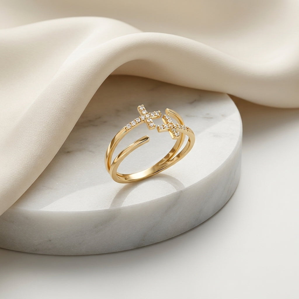 The Cross & Glow Ring