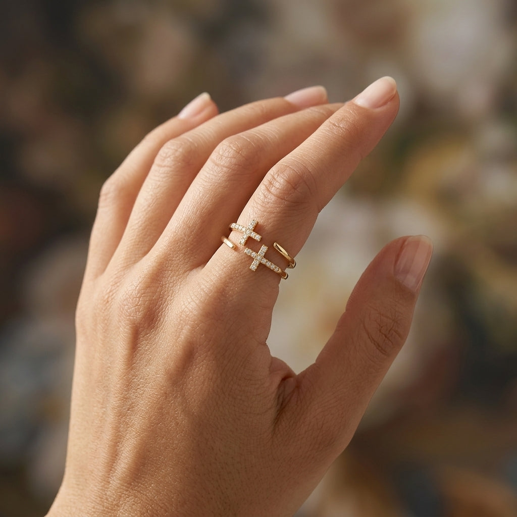The Cross & Glow Ring