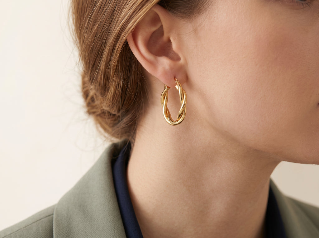 The Helix Hoop Earrings