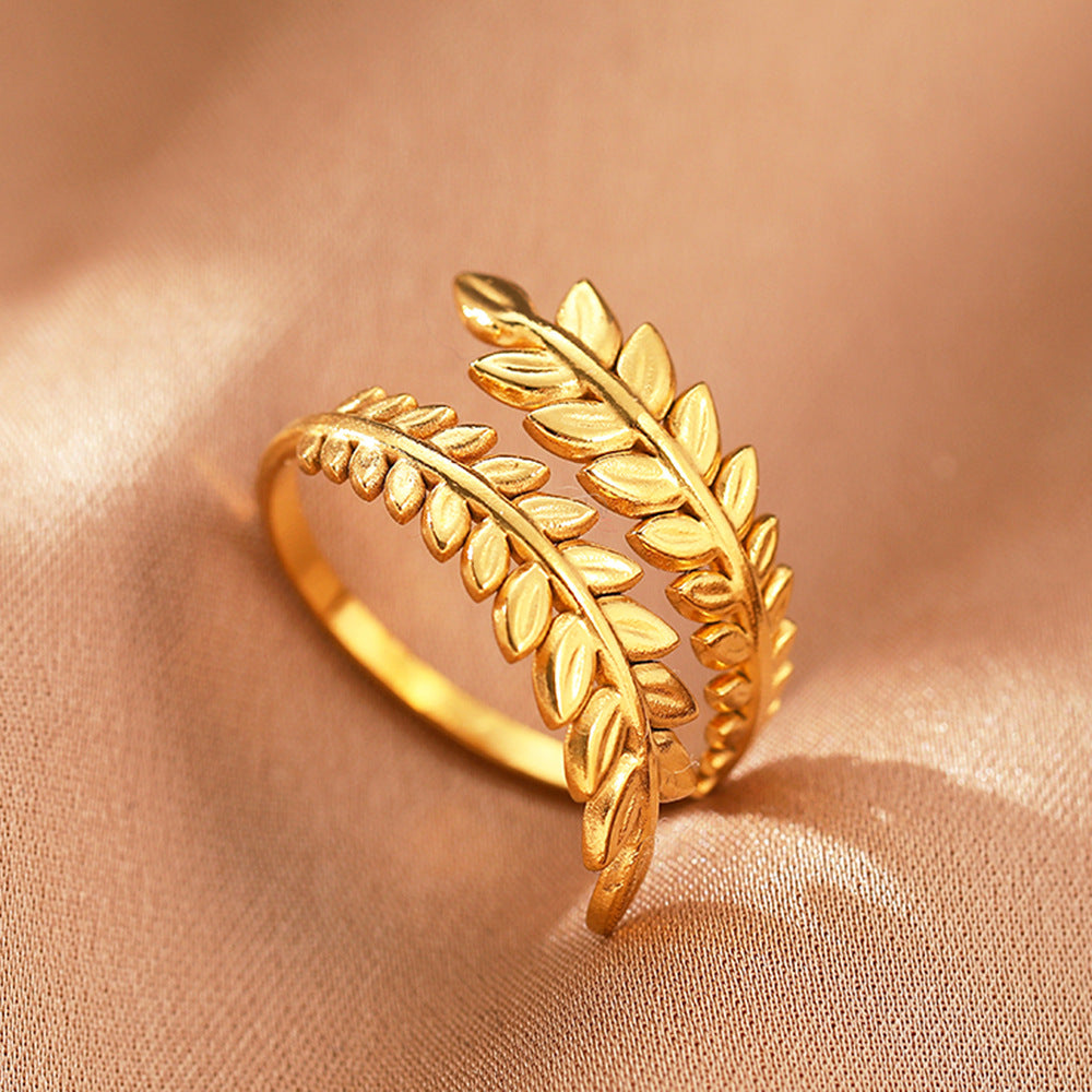 Stainless steel open ring