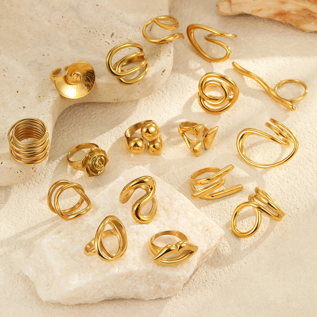 Geometric Women's Ring