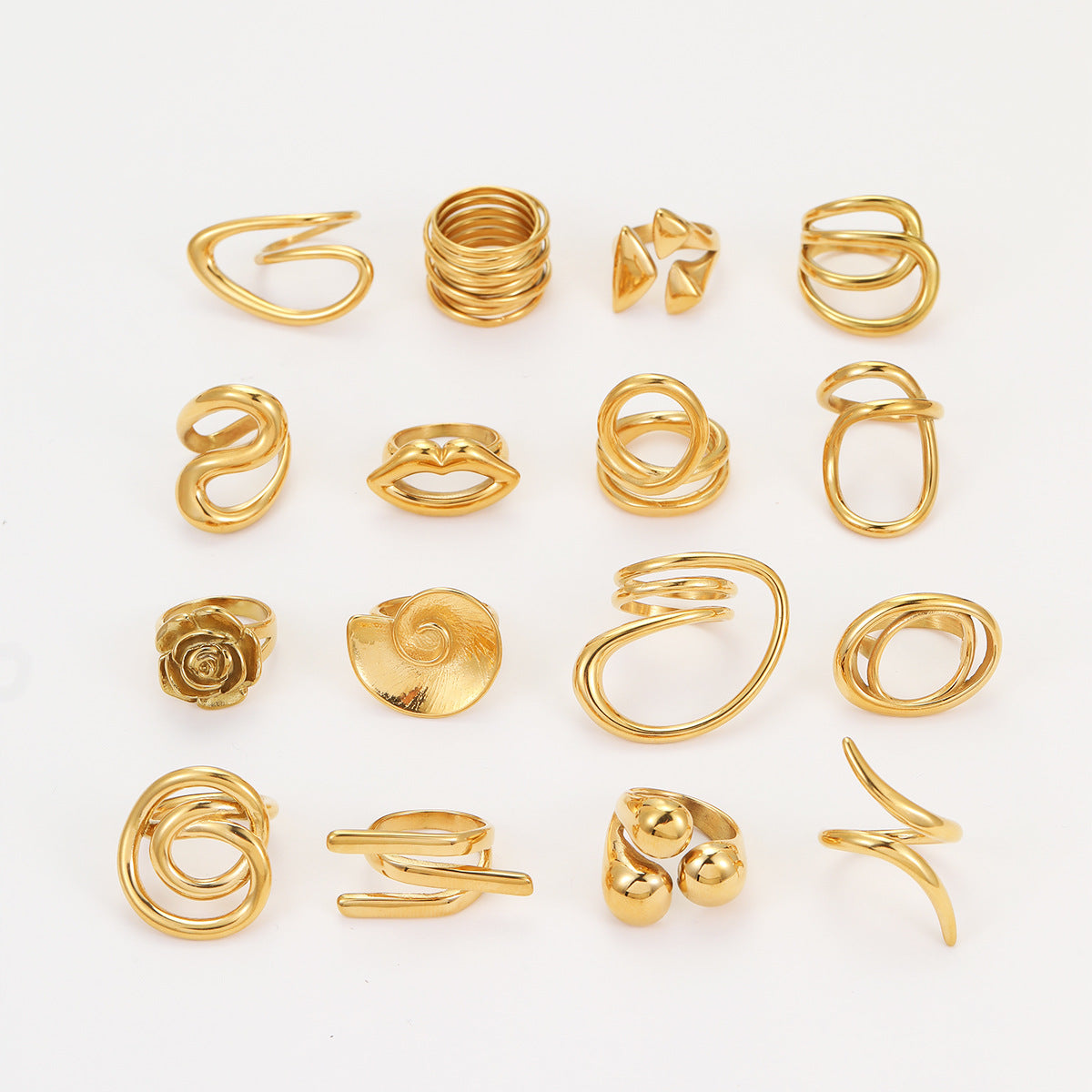 Geometric Women's Ring