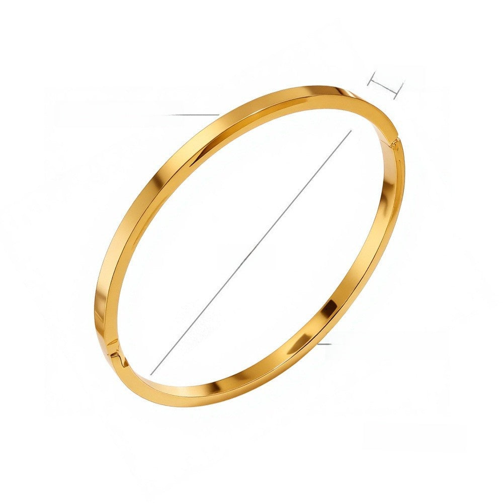 Bracelet with Zircon Decoration